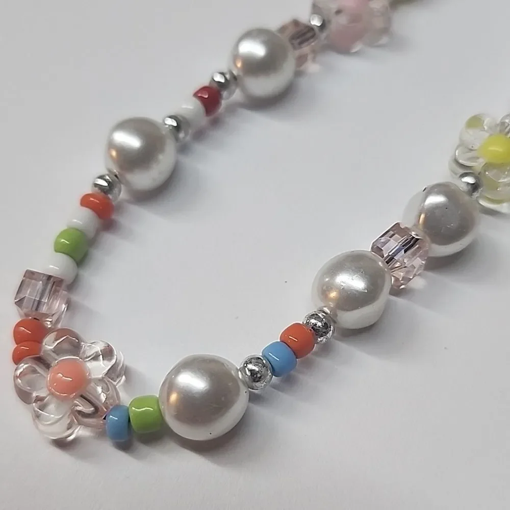 Colorful Beaded phone charm